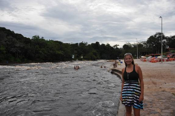 Visitando o parque das corredeiras do Urubuí, em Presidente Figueiredo - AM